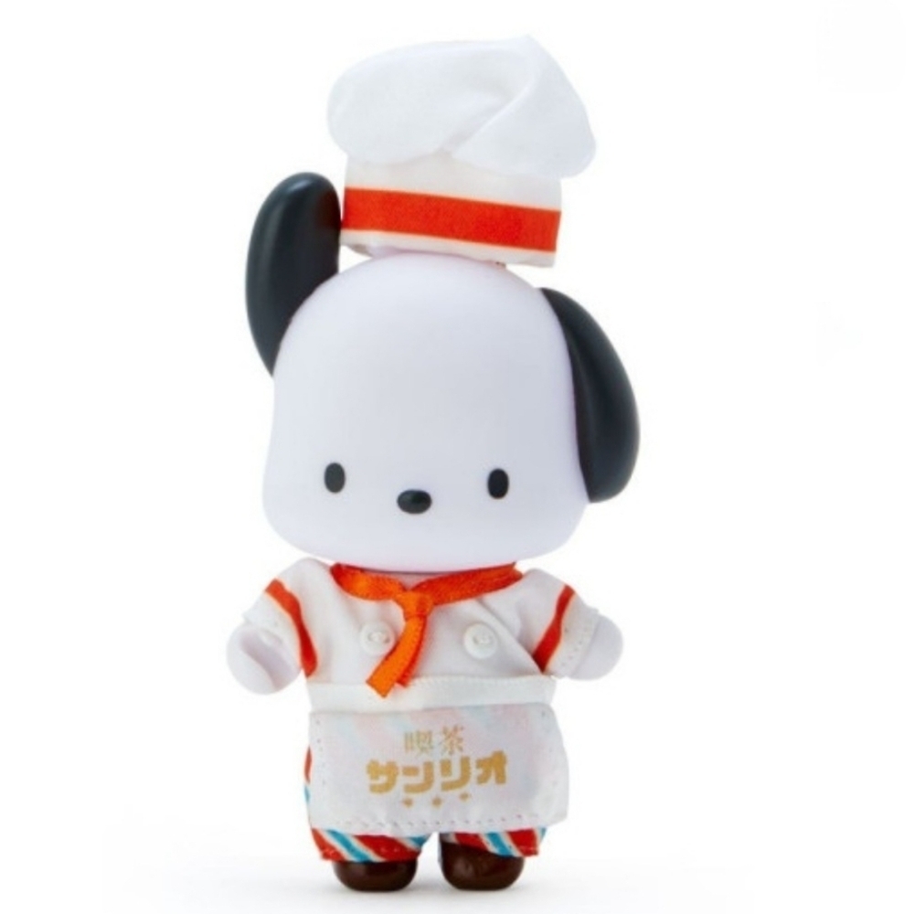 Sanrio Pochacco Chef Cafe Sanrio Vinyl Mascot Keychain - Picture 4 of 8